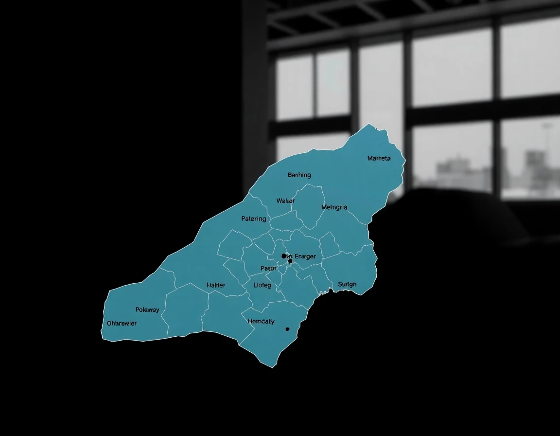 Roofing Service Areas Map